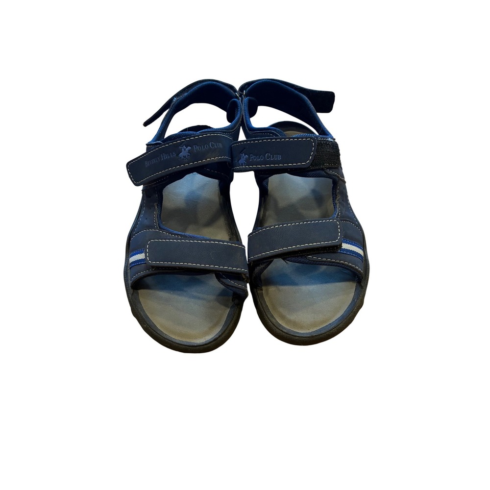 Beverly Hills Polo Club boys' sport/fisherman-style sandal in navy Size 3